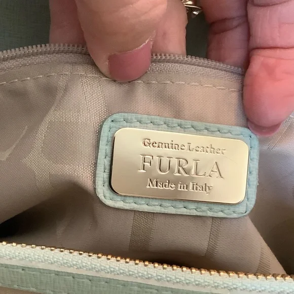 Furla Light Green Tote Bag - Picture 14 of 15